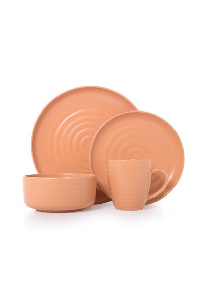 gemak Dinner Set Beige 16 Pieces