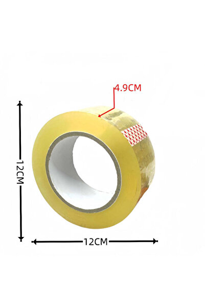 OEM Διαφανής Αυτοκόλλητη Ταινία 12x12mm 4.9cm – 120μ