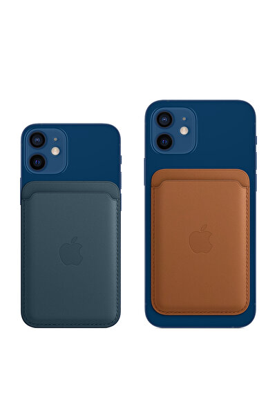 Apple Δερμάτινη Θήκη-Πορτοφόλι iPhone με MagSafe Καφέ