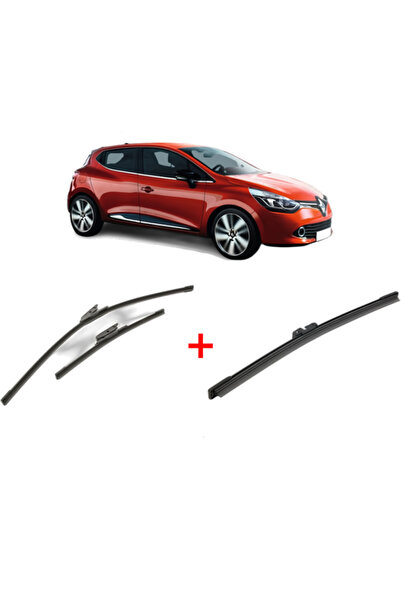 Bosch Σετ 3 υαλοκαθαριστήρων RENAULT CLIO IV Grandtour (KH_) 2012-2021, για π...