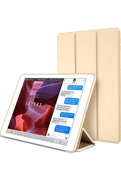 OEM iPad 10.2 Smart Case Flip Stand Χρυσό