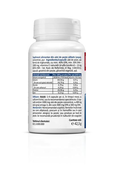 ZENYTH Omega 3 Marin 1000 mg, 30 capsule