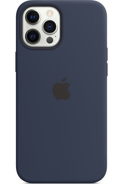Apple iPhone 12/12 Pro Μπλε Θήκη Σιλικόνης