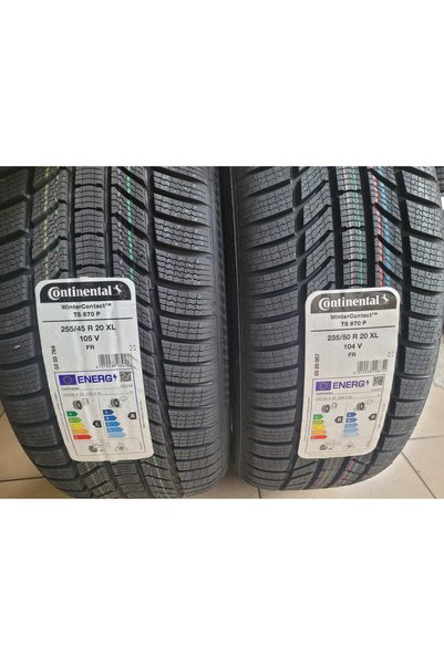 Continental 255/45R20 - 235/50R20 WinterContact TS870P XL Set Olarak (4ADET) ...