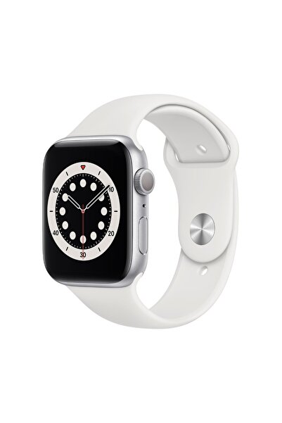 Apple Apple Watch Series 6 44mm Λουράκι Sport Λευκό