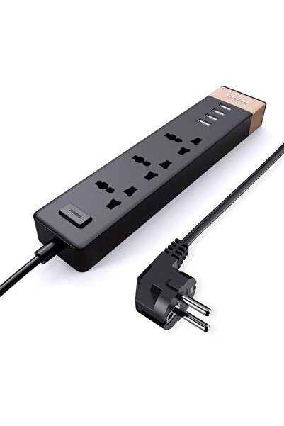 Remax Ru S2 Φορτιστής 4 USB Μαύρο