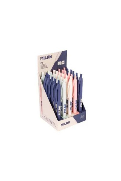 Milan Στυλό P1 430 Μπλε 1.0mm σε 4 Χρώματα - 1 Τεμάχιο