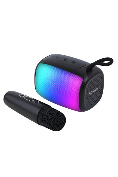 Kisonli G20 Ηχείο Bluetooth Καραόκε USB SD FM AUX Μαύρο - 22269
