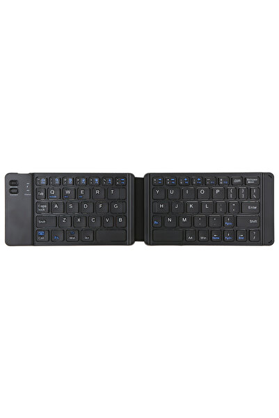 NO BRAND Πληκτρολόγιο K018, Αναδιπλούμενο, Bluetooth, Μαύρο - 6179