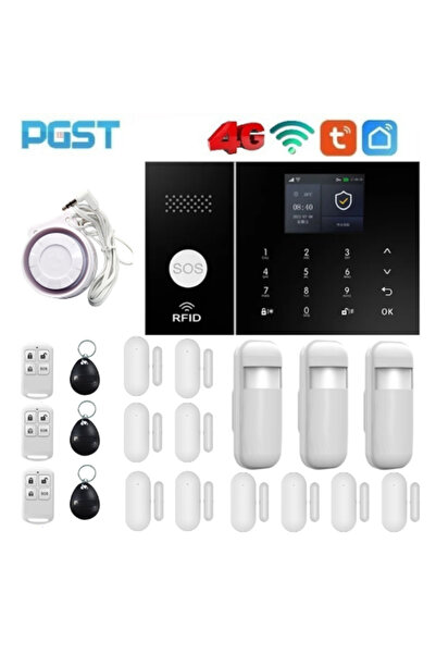 PGST PG-108-4G-H Ασύρματο Σύστημα Συναγερμού (Wi-Fi / 4G) - Υποστήριξη ελληνι...