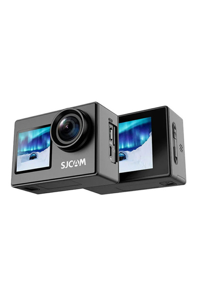 SJCAM κάμερα δράσης SJ4000 Διπλή οθόνη 2 οθόνες 16MP/4K WiFi αδιάβροχη θήκη μ...