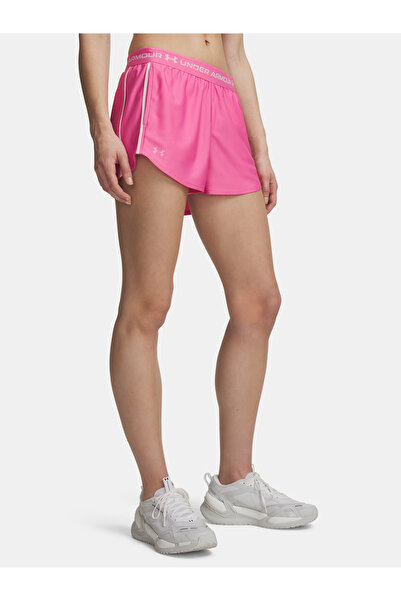 Under Armour Șorturi Tech Play Up - Șorturi de damă, Roz