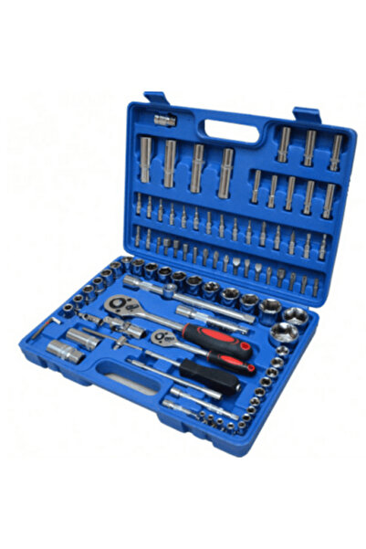 ZHONGXIN Σετ Καρυδάκια 94 Τεμαχίων 1/4 " & 1/2 " DR + Torx, Μπλε Θήκη PSS94-0...