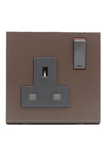 light station Carton 10 Pcs Panasonic Thai Triple Switch Fisch Dark Brown