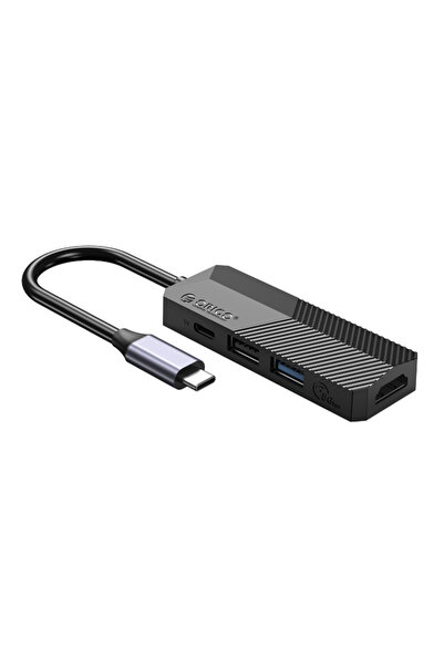 Orico Σταθμός σύνδεσης MDK-4P, HDMI/USB-C/2x USB, 2A, 4K, μαύρο