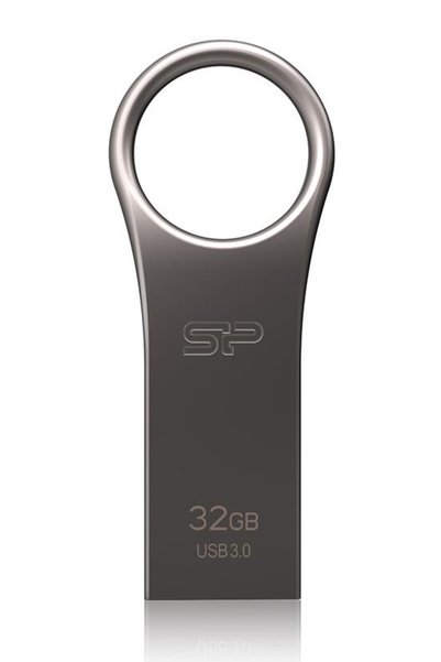 Silicon Power USB Flash Drive Jewel 80, 32GB, USB 3.2 Gen 1, Τιτάνιο