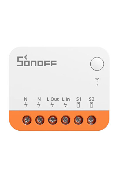 Sonoff Έξυπνος διακόπτης MINIR4 2 κανάλια WiFi 10A λευκό