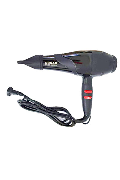 Sonar SN-67 Σεσουάρ μαλλιών με διαχύτη – 3000W Μαύρο