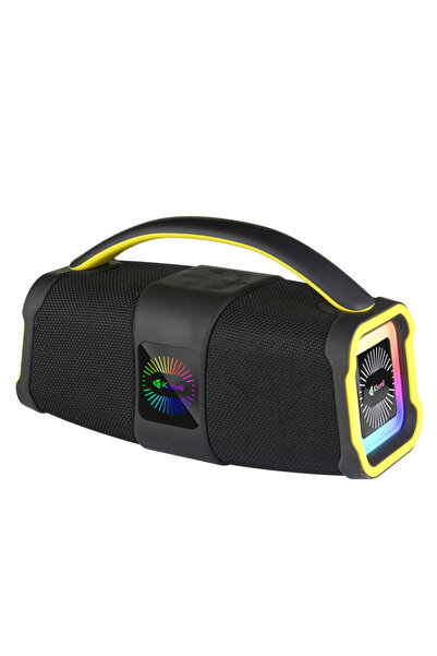 Kisonli K3 Ηχείο Bluetooth USB SD AUX FM RGB Μαύρο - 22293