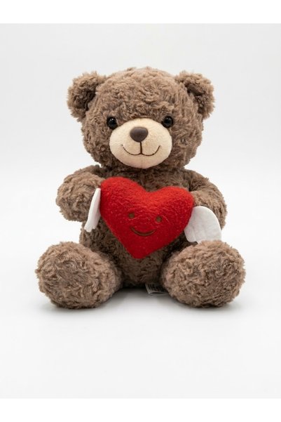 Generic Brand 25 cm Heart-Holding Plush Teddy Bear