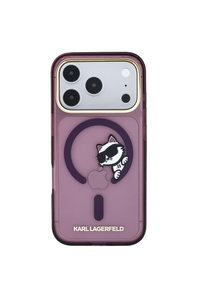 Karl Lagerfeld Husă MagSafe cu logo Peekaboo pentru iPhone 18 Pro Max/17 Pro ...