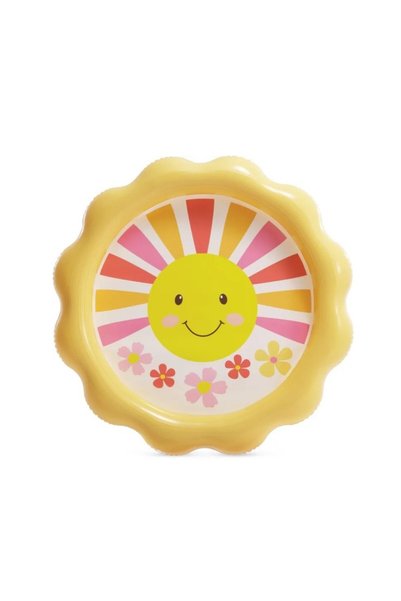 Intex Παιδική Φουσκωτή Πισίνα Ψεκασμού Sunny Rays Spray 104x104x13 εκ.