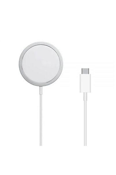 WIWU M5 MagSafe Qi 15W Ασύρματος Φορτιστής Λευκός - 17735