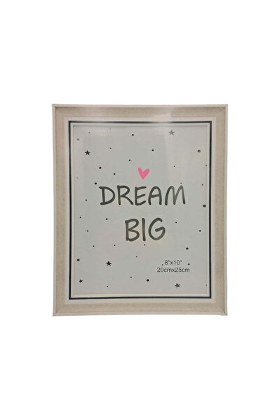 OEM Ξύλινη Κορνίζα  "Dream Big " 20x25 εκ.