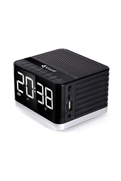 Kisonli G8 Ηχείο Bluetooth Ρολόι SD FM AUX RGB Διαφορετικά χρώματα - 22281