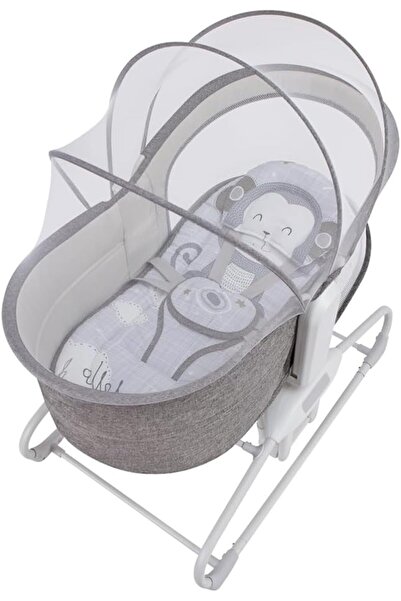 Mastela 4 in 1 Deluxe Multi Functional Bassinet, Dark Grey