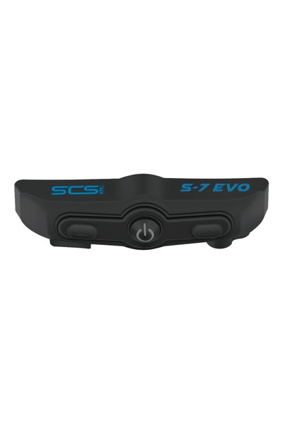 SCSETC Ενδοεπικοινωνία μοτοσικλέτας S-7 Evo Bluetooth αναβάτη/συνεπιβάτη 50μ