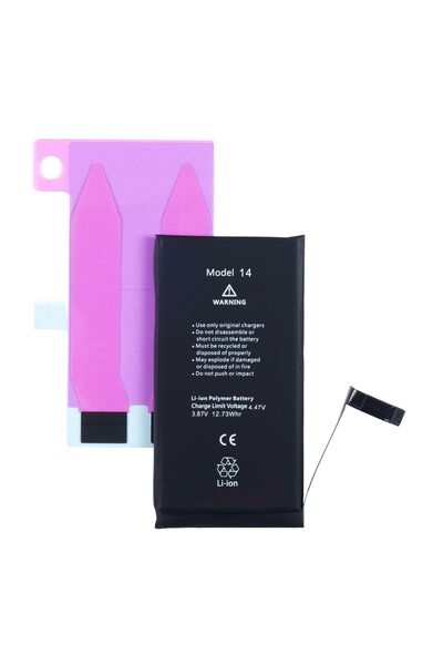 REPART Baterie pentru iPhone 14, 3279mAh, Li-ion, inclusă cu bandă adezivă și...