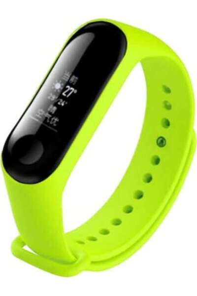 Xiaomi Λουράκι Σιλικόνης Για Mi Band 3/4 - Oem - Λαχανί - Λουράκια