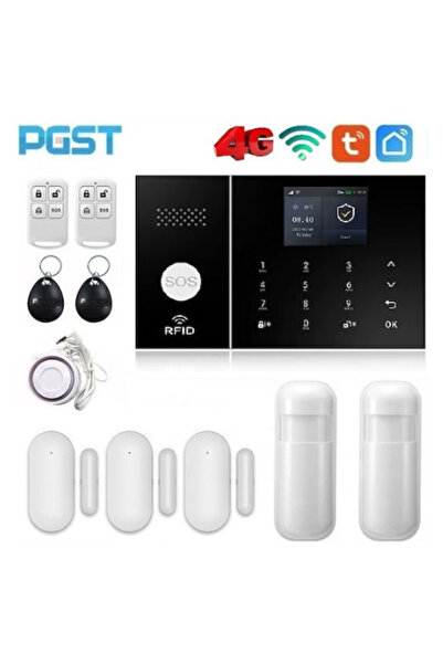 PGST PG-108-4G-C Ασύρματο Σύστημα Συναγερμού (Wi-Fi / GSM / 4G) – Ελληνική Γλ...