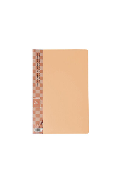 Exas Paper Παστέλ Ντοσιέ Α4 0.50mm / 0.35mm 30 Φύλλα / Σαλμονέ "