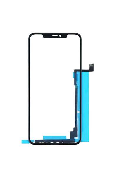 Tradebit Sticlă tactilă + adeziv OCA pentru iPhone 11 Pro Max (Long Flex) cu ...