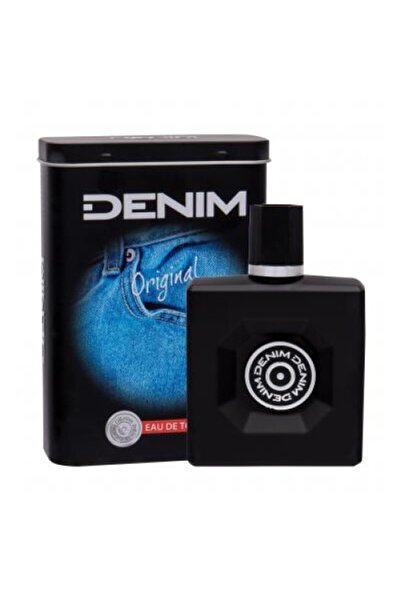 Denim Apă de toaletă originală pentru bărbați 100 ml în cutie metalică