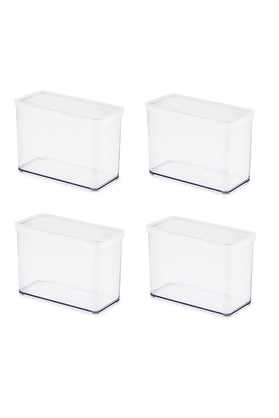 Rotho Set recipiente pentru alimente LOFT 4 piese, capacitate 2,1 l