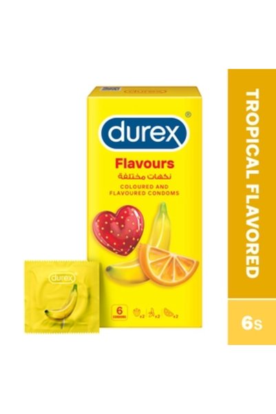 Durex , Condom Select Flavour - 6 Pcs