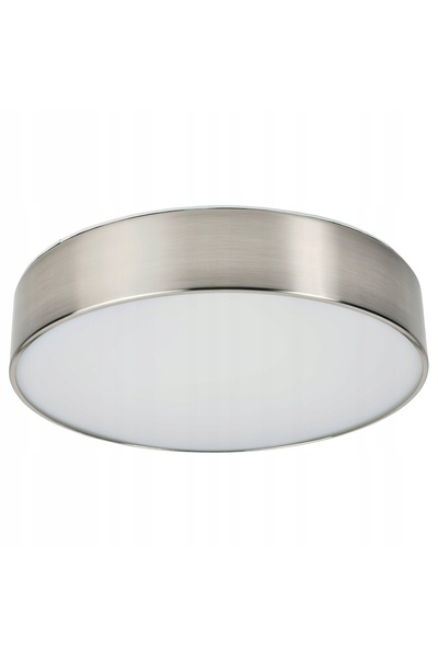 IKEA Lustră suspendată VIRRMO, plafonieră LED, nichelată, 36 cm 800 lm
