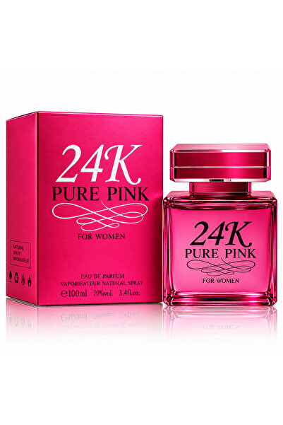 Tertio Apă de parfum pentru femei, Parfum de damă 24K Pure Pink, EDP, 100 ml,...