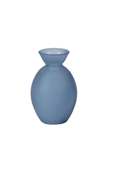Beauty Home Νόαμ Μπλε Γυάλινο Βάζο 7 x 10.5 εκ. – 150ml