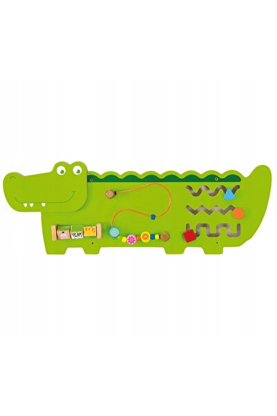 Viga Placă de manipulare senzorială - Crocodil
