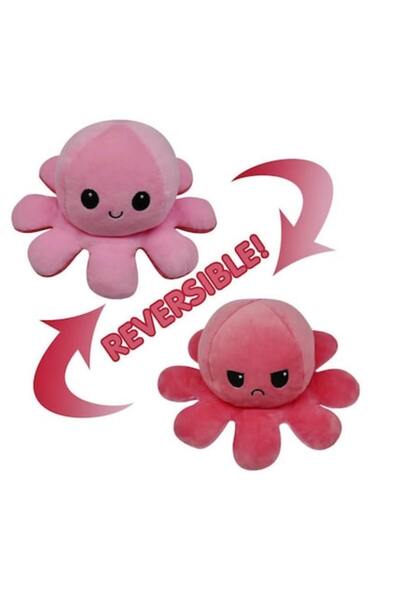 OEM Χταπόδι Διπλής Όψης Λούτρινο Emotional Reversible Octopus Plush - 5229 - ...