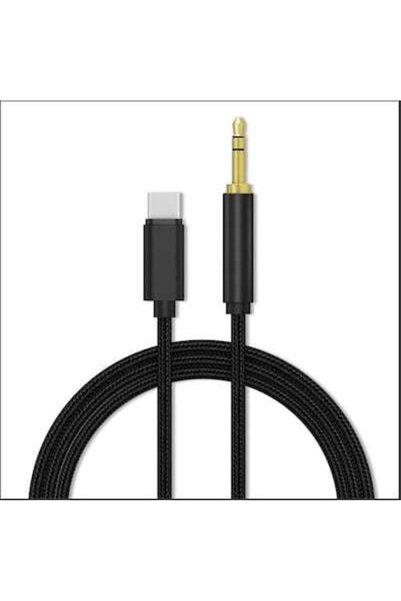 OEM Adapter Type-c Auf Aux 35mm - 5218 - μαύρο -
