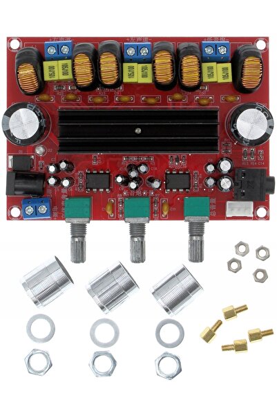 ACS AMPLIFICATOR AUDIO 2X50W TPA3116D2 NE5532 2,1 SUBWOOFER 12-24V AMP-82115