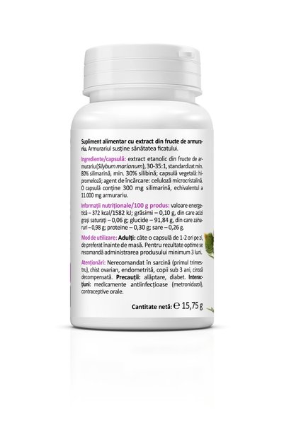 ZENYTH Silymarin Forte 300 mg, 30 capsule