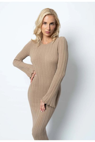 Zoe By Sisters Adriana Dress - Sand Nude