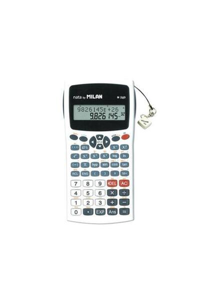 Milan Calculator științific cu 240 de funcții, alb