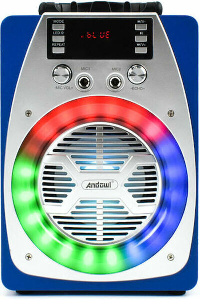 Andowl Q-YX606 Μπλε ηχείο Karaoke